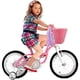 thumbnail image 5 of Cesta delantera de bicicleta trenzada para niños, juego de 4 cestas de bicicleta trenzadas con correas de cuero, timbre de bicicleta, serpentinas, pegatinas, regalos para niños, 5 of 5