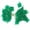 A, variant on St Patricks Day Lights Green LED String Lights with Clover Shapes USB Powered Fairy Lights for Home Garden Party Decor(A)