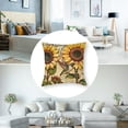 thumbnail image 5 of nygtbtfer Pack of 2 Says You are Decorative Square Throw Pillow Covers Set of 2 Cushion Case for Couch Sofa Bed Bedroom Living Room Home Yellow Decor White, 5 of 7