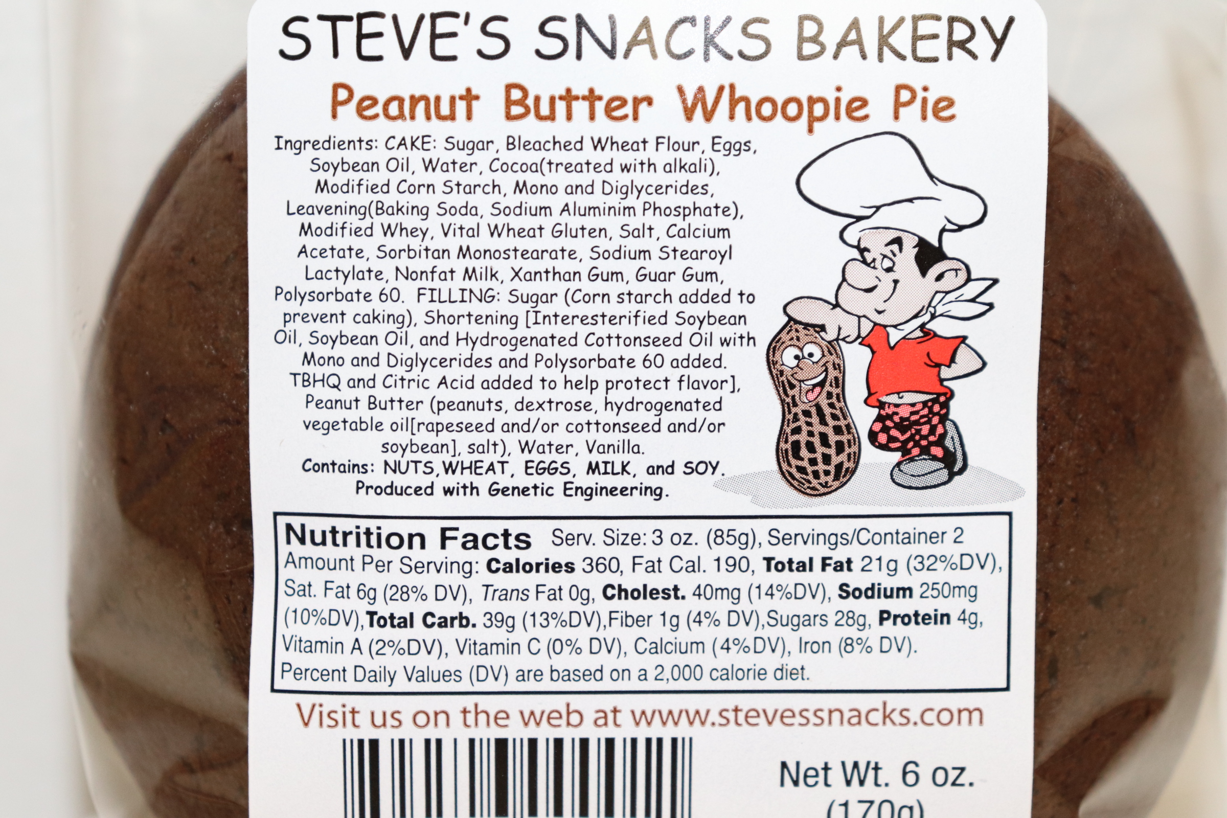 Maine Peanut Butter Whoopie Pies - 8 count
