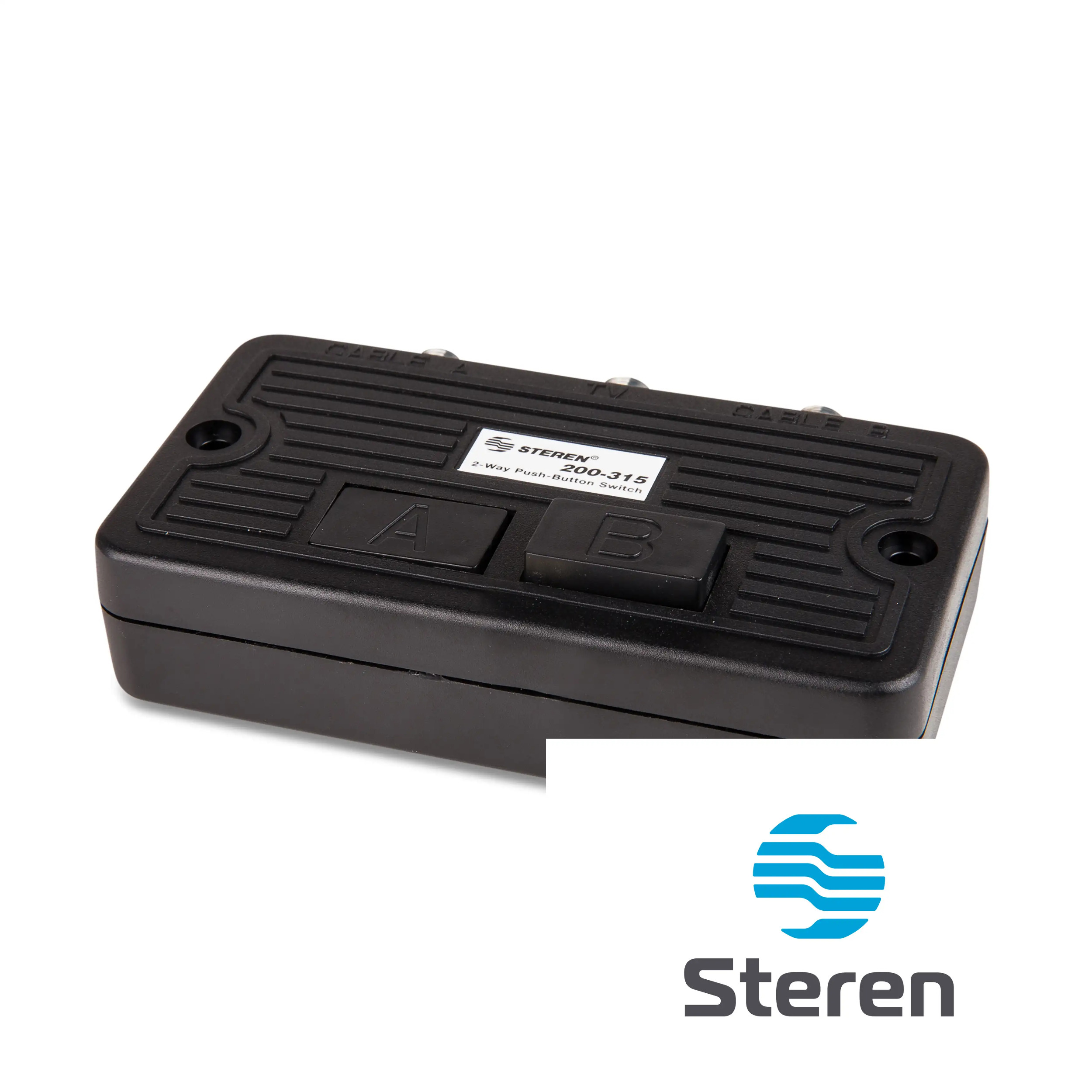 Steren 2-Way Coaxial A/B Push-Button Switch for TV, Antenna Splitter - 200-315 - image 2 of 4