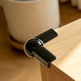 thumbnail image 5 of UALSRZL Corner Protectors, 4 Pack Furniture Corner Guards for Kids Proofing, 1.57inch PVC Sharp Edges Bumpers for Home Safety, Clear/Black, 5 of 7
