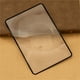 thumbnail image 3 of Marcador de lupa de área grande | Lupa de lectura delgada como una tarjeta 3X | PVC de grado óptico | Tamaño de bolsillo ligero para personas mayores, baja visión, manualidades, reparaciones, 1, 3 of 7