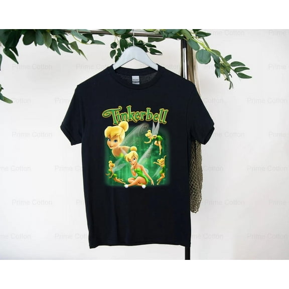 V3_Global We Are Never Too Old For Tinker Bell Love Fairy Princess Tshirt Women, Cartoon , for Unisex, up to size 5XL