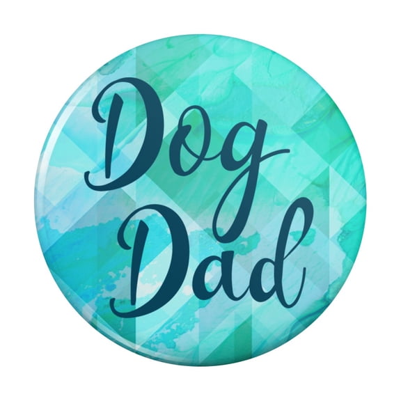 Dog Dad Kitchen Refrigerator Locker Button Magnet