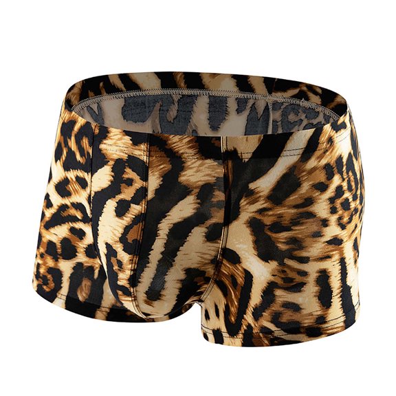 ibuvkizy Mens Underwear,Men's Fashion Briefs,Men's Summer Shorts Sexy Breathable and Fashionable Men's Underwear,Briefs Gifts,Mens Boxer Briefs