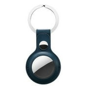 New Apple Airtags High-Quality Leather Case Apple Locator Anti-Lost Device Keychain Protection Box