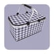 thumbnail image 2 of Cesta aislada, cesta aislada, cesta de picnic plegable portátil, cesta aislada portátil de primera línea, 2 of 5