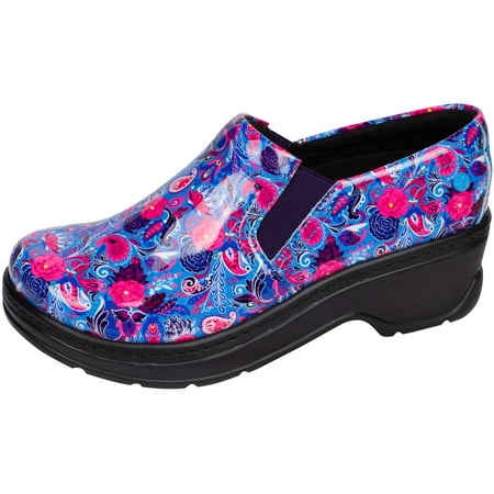 

Klogs Womens Naples Soft Toe Blooming Paisley Patent