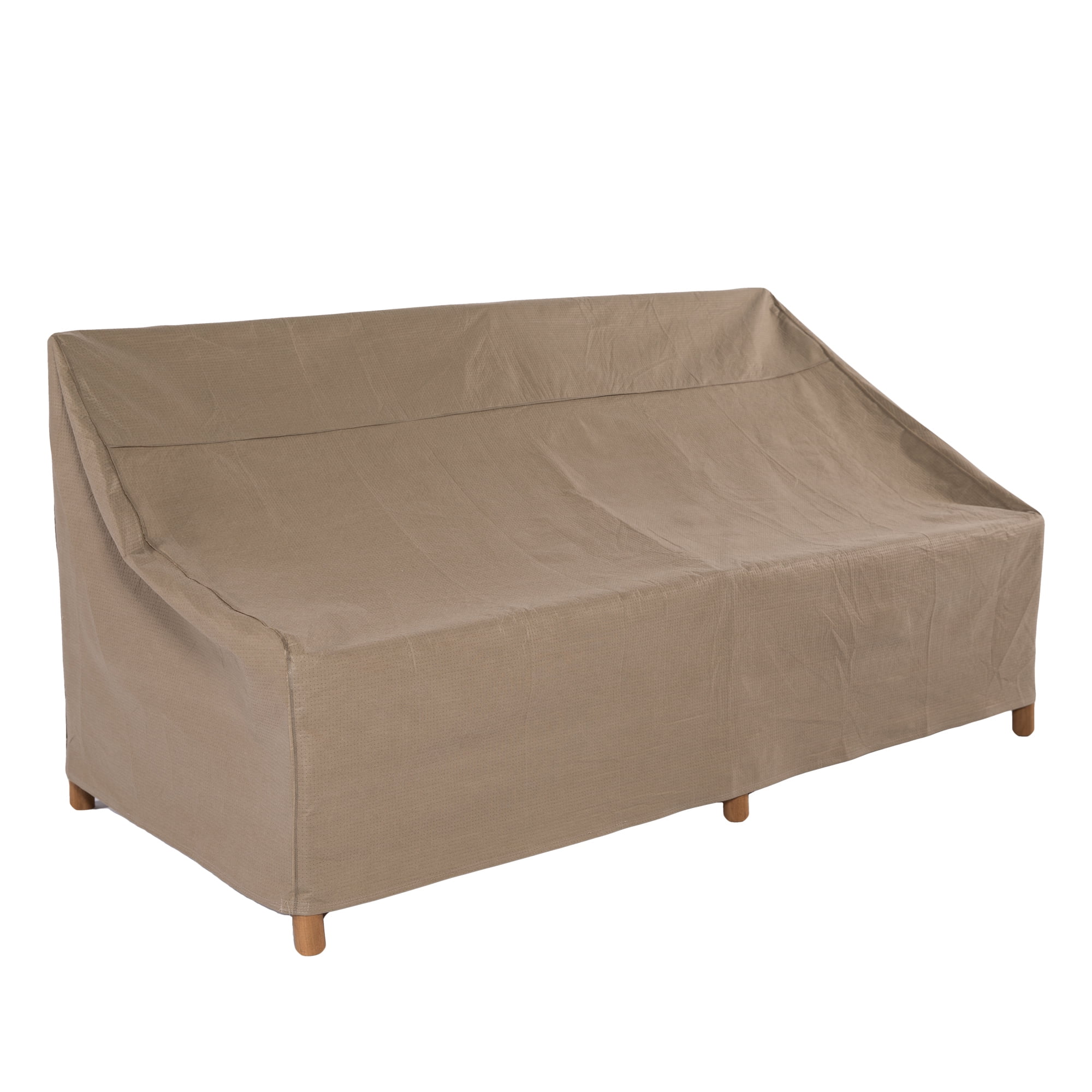 Heavty Duty Outdoor 3-Seater Couch Cover 100% Waterproof Outdoor Patio Furniture Covers with Air Vents Outdoor Patio Sofa Cover 76x40x31 inch 