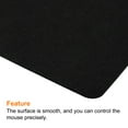 thumbnail image 4 of Uxcell 28"x13" Desk Mat Protector, Felt Dual Side Mouse Pad Writing Mat for Office Home, Black, 4 of 5