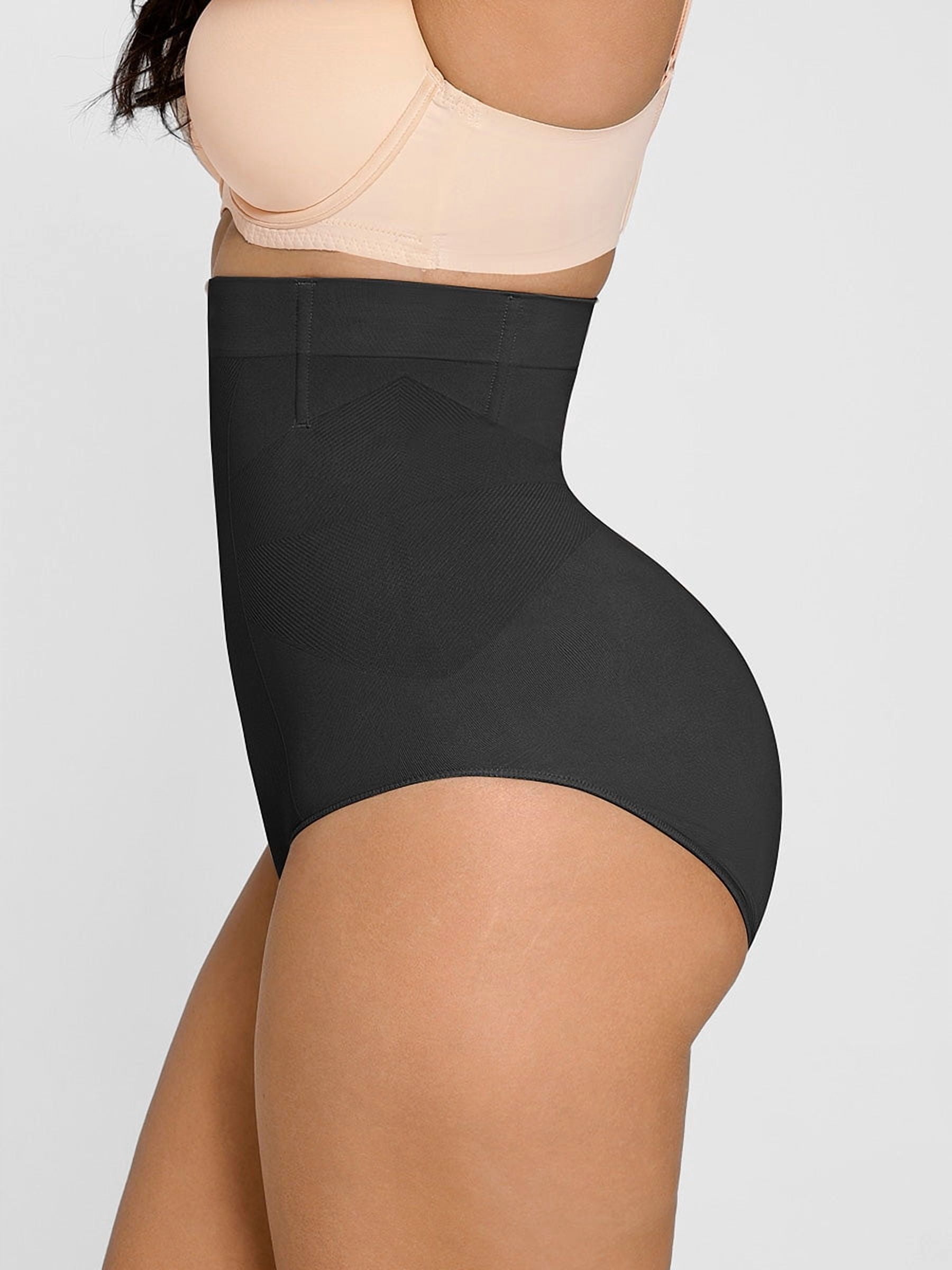FeelinGirl Women's High-Waisted Tummy Control Seamless Shapewear Briefs, Sizes XS-4XL