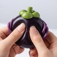 thumbnail image 3 of Mangosteen Squishy Fidget Stress Balls Squeeze Mangosteen Toy Kids Adults Stretchy Sensory Fidget Toys Stress Relief Gifts Party Favors Autism Sensory Toys Autistic Children Easter Basket Stuffers, 3 of 5