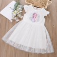 thumbnail image 3 of Vestido de verano para niña, traje de Frozen, princesa Elsa, brillantes vestidos para fiesta de cumpleaños, ropa para niños, atuendo de manga Fying, vestidos lindos, 3 of 5