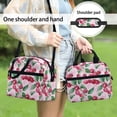 thumbnail image 3 of Yuyamidu Cherry Lunch Box for Teen Girls 12-14 Thermal Lunch Bag for Women Reusable Lunch Tote Bag 9th Grade Portable Cooler Bag with Zipper Pocket and Handle Adjustable Strap, 3 of 7