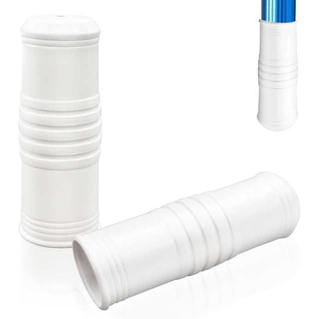 HLONK 2 Pcs R22054 Poignée de Perche de Piscine Poignée de Remplacement Poignée de Main de 1,11 Po pour Réparer et Restaurer Poignée de Perche de Piscine Télescopique Poignée pour Perche de Piscine Spa et Poteaux de Spa Univers
