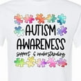 thumbnail image 4 of Inktastic Autism Awareness Support and Understanding Puzzle Pieces T-Shirt, 4 of 5