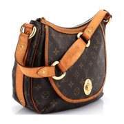 Tulum Handbag Monogram Canvas PM By Rebag