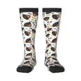 thumbnail image 2 of Picia Women Crew Soft Moisture-wicking Socks Rottweiler Pattern Design Cotton Socks, One Size fit All, 2 of 9