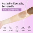 thumbnail image 3 of Nipple Covers for Women – Reusable Sticky Silicone Nipple Covers, Seamless Invisible Washable Design with Travel Box, 3 of 7