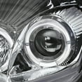 thumbnail image 7 of Spec-D Tuning Dual Halo Projector Chrome Headlights Compatible with 2000-2005 Mitsubishi Eclipse, Left + Right Pair Headlamps Assembly, 7 of 7