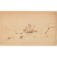 thumbnail image 3 of Emil Orlik 18x13 Black Modern Framed Museum Art Print Titled - Oasis in the Desert (C.1913), 3 of 5