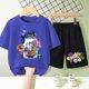 thumbnail image 3 of Camiseta de dibujos animados de Disney para niños, traje de camiseta de manga corta, pantalones cortos, ropa deportiva para niños, ropa para exteriores, Verano, 3 of 5