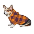thumbnail image 6 of Uemuo Fall Buffalo Plaid for Winter Dog Hoodie Sweatshirts with Pockets Warm Dog Clothes for Small Dogs Chihuahua-Medium, 6 of 8