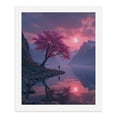 thumbnail image 5 of Paint by Numbers Kit for Adults, Pink Sunset Reflection Lake Tranquil Paint by Numbers, Easy Paint by Numbers Kit for Adults Beginner, DIY Adult Paint by Number Kits on Canvas, Home Decor, 5 of 7