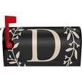 thumbnail image 2 of Classic Monogram Letter D Mailbox Cover Magnetic Standard Size Waterproof Letter Post Box Cover Wrap Oversize Decoration Welcome Home Garden Outdoor 25.5" Lx 21" W, 2 of 6
