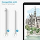 thumbnail image 5 of Paquete de 8 Puntas de LáPiz Punta de Repuesto de Alta Sensibilidad para Apple Pencil 1St / 2Nd Generation y IPad Pro Pen, 5 of 5