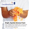 thumbnail image 2 of Excellerations Spectacular Sensory Foam - Naranja 1.1 Lb (500 G) Juguete interactivo para niños Exploración táctil Espuma cinética sin desorden para juegos sensoriales Herramienta para calmarse Uso en, 2 of 5