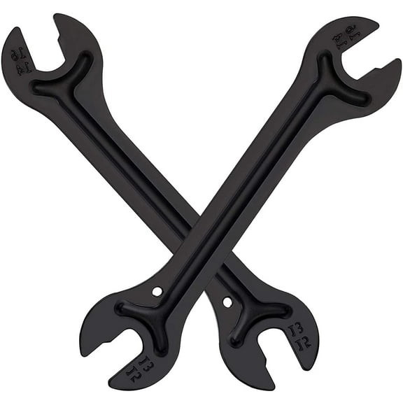 Open End Wrench Double Ended Wrenches Steel Flat Wrench Cone Wrench Hub Removal Tool For Bicycle 13/14/15/16Mm, 2 Pieces