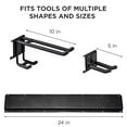 thumbnail image 2 of RaxGo Multifunctional Wall-Mounted Garage Tool Storage Rack, 8-Piece Organizer, 2 of 6