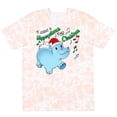 thumbnail image 3 of Inktastic I Want a Hippopotamus for Christmas Hippo in Santa Hat T-Shirt, 3 of 5