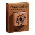 thumbnail image 1 of Flower Ritual Seals Flowers And Rites Collection Decorative Hand Tent Seals Vintage Wood Children's Seals Plant Flower And Grass Material Printing And Painting, 1 of 4