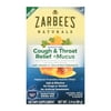 Zarbee's Naturals Cough & Throat Relief + Mucus PM Drink Mix, Apple Spice (6 pk)