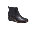 thumbnail image 2 of Aerosoles Branda Comfortable Women's Ankle WW Boot in Black Faux Leather, Size 9.5, 2 of 6