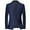Blue, variant on Odeerbi Solid Color Blazers for Men 2024 Suit Jackets New Casual Solid Matching Single Breasted Slim Middle-aged Suit Long Sleeve Hoodless Casual Outwear Jackets Navy