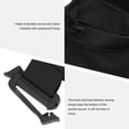 thumbnail image 3 of Strap Pack Clip - On Pouch,Tools Sundries Accessory Bag Backpack Shoulder Strap Pocket,Backpack Attachment for Hikers, Travelers, Students, and Commuters[black], 3 of 9