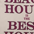 thumbnail image 2 of 14" x 20" Simply Daisy Beach House Best House Indoor/Outdoor Pillow, Maroon Red Qty 1, 2 of 3