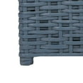 thumbnail image 6 of happimess Jacob 31.5" Hand-Woven Wicker Storage Trunk, Blue, HPM9003G, 6 of 12