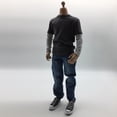 thumbnail image 3 of Ropa Para Hombre Gris Camiseta ones De Mezclil Establecidos Gris oscuro Hugo trajes de figura de acción masculina, 3 of 6