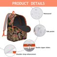 thumbnail image 4 of Boho Style Paisley Backpack for College, Large Student Daypack with Multiple Pockets for Organization, Durable Bag for Books, A Thoughtful Gift for School, 4 of 5