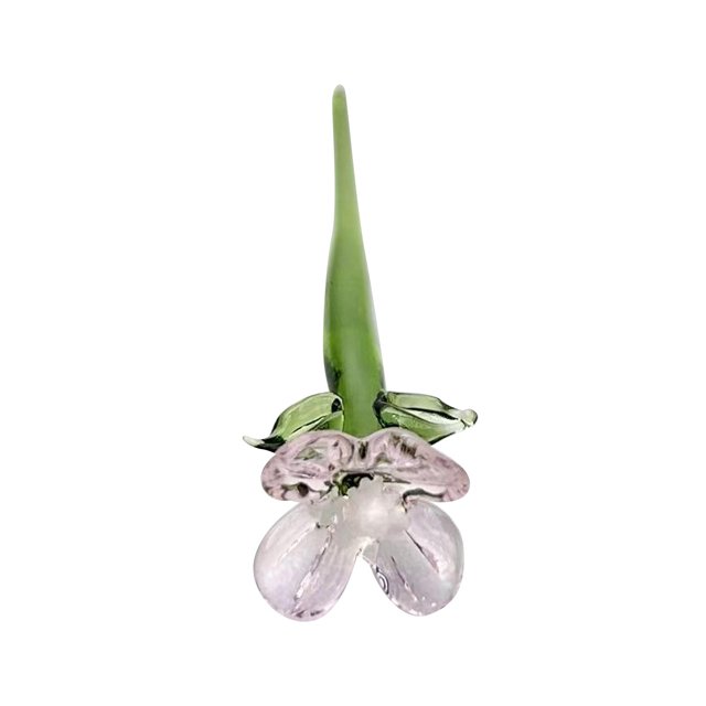 Mini flores de cristal artificiales, regalos, artesanías decorativas, decoración para Rosa