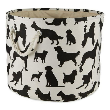 UPC: 0072456124760 | Design Imports CAMZ12476 9 x 12 x 12 in. Dog Show Round Small Polyester Pet Bin