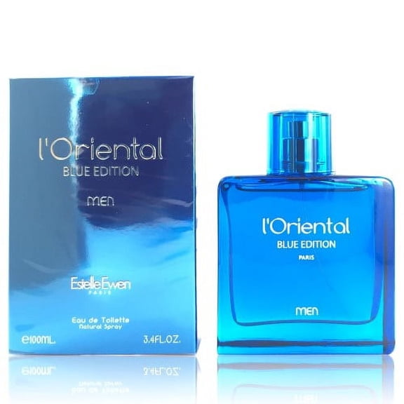 L' ORIENTAL BLUE EDITION * Estelle Ewen 3.4 oz / 100 ml EDT Men Cologne Spray