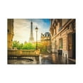 thumbnail image 3 of Paris Street View France Canvas Artwork Breathtaking French City for Home Decor Ready to Hang, 3 of 18
