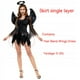 thumbnail image 1 of Zombie Dark Angel Uniforme Europeo y Americano Disfraces de Halloween para Mujer como Ángel Malvado Disfraz de Novia Fantasma, 1 of 5