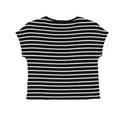 thumbnail image 2 of Bar Iii Womens Cropped Basic T-Shirt, 2 of 2